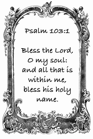 Psalm 103 1 7WB